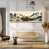 Painting by Numbers Panorama Landscape Folk Art III